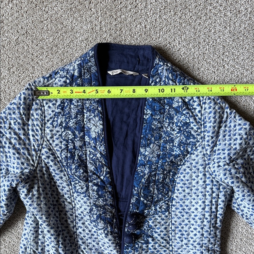 Soft Surroundings Quilted Jacket PM - Picture 9 of 10